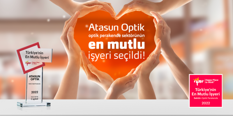 Atasun Optik, Sektörünün En Mutlu İşyeri Seçildi