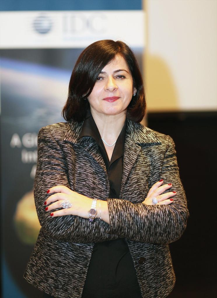 IDC Türkiye Ülke Direktörü Nevin Çizmecioğulları, IDC Başkan Yardımcısı ...