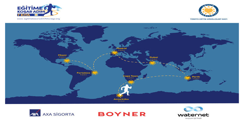 TEGV’li Çocuklar İçin 7 Günde 7 Kıtada 7 Maraton Koşacak
