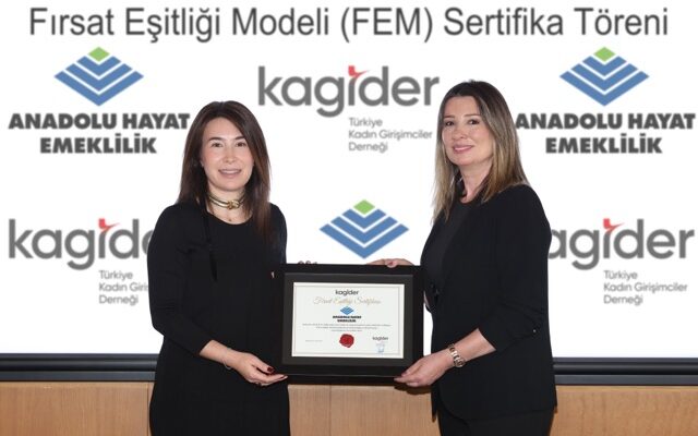 anadolu hayat emeklilik firsat esitligi modeli fem sertifikasini almaya hak kazandi