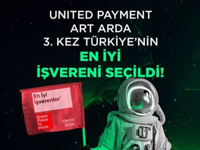 united payment ucuncu kez en iyi isveren unvanina sahip oldu