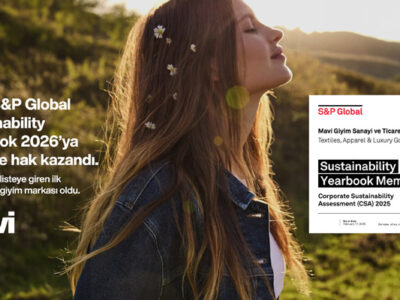 Mavi, S&P Global Sustainability Yearbook 2026’ya Girmeye Hak Kazandı! 8 Mavi, S&P Global Sustainability Yearbook 2026’ya Girmeye Hak Kazandı!