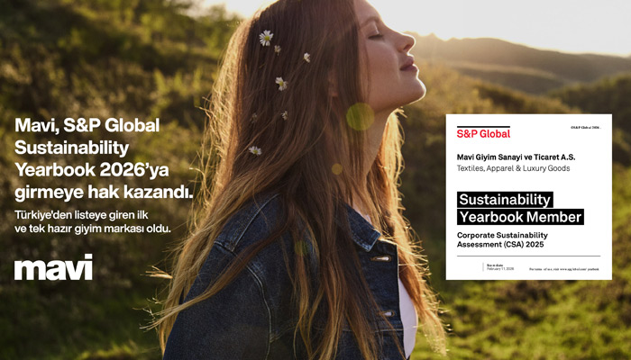 Mavi, S&P Global Sustainability Yearbook 2026’ya Girmeye Hak Kazandı!